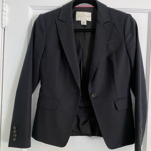 Banana Republic black suit jacket 2P
